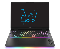 HyperX OMEN MAX 16 Ryzen AI 7-450/64GB/512/Win11X RTX5070Ti OLED - 1531433 - zdjęcie 5